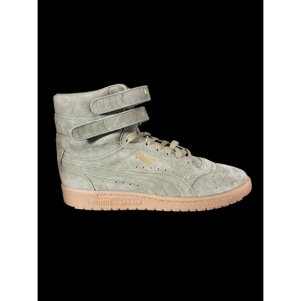 Size Mens 7.5 - PUMA Contact Sky 2 Nubuck High Burnt Olive Womens Size 10